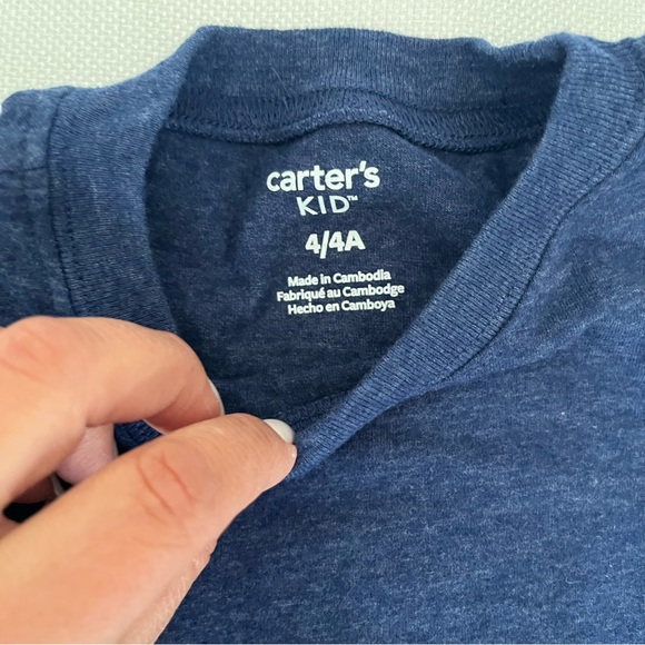 NWOT Carter’s Shark Graphic Jersey Tee 4T - Picture 3 of 4